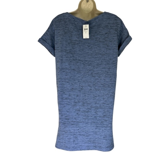 J. Jill NWT dusty blue dress/tunic with side slits size PS - Picture 3 of 7